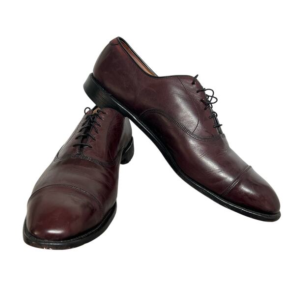 Allen Edmonds Men\'s Brown Park Avenue Cap Toe Oxford Size 15 D - 5875 NICE main image 7